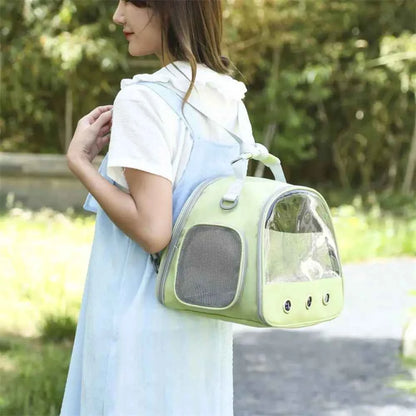 Creative Breathable Portable Parrot Travel Bag Foldable Large Capacity Parrot Carrier Bag Comfortable Bird Backpack Pet Supplies