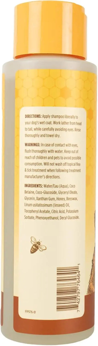 Deshedding Dog Shampoo with Omega-3 & Vitamin E, 99.7% Natural, 16 oz