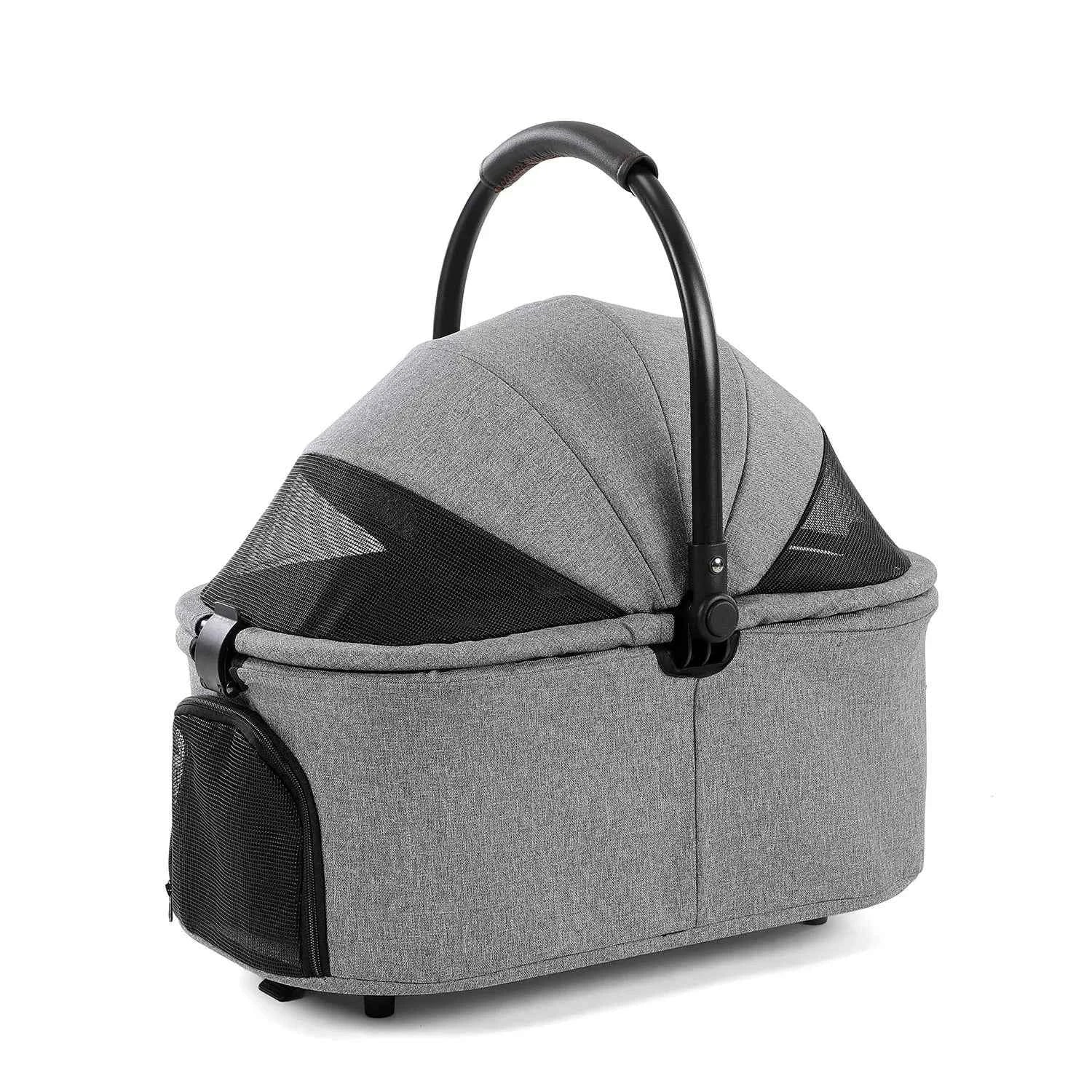 3 in 1 Pet Stroller with Removable Carrier, Folding Stroller for Small/Medium Dogs and Cats, Waterproof, All-Terrain, with Sun S
