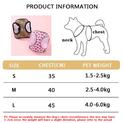 Winter Warm Small Dog Harness Leash Set Soft Puppy Vest Harness Cute Pet Traction Bracelet Small Cat Harness set Pet Accessories