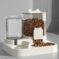KJ Automatic Feeder Dog Cat Food Bowl with Water Fountain Large Capacity Pet Food Storage Dispenser Container Puppy Pet BB