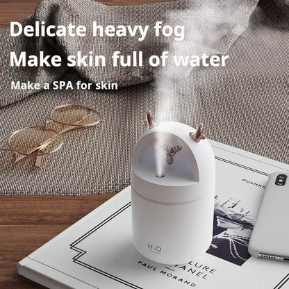 Mini Cute Pet Desktop Humidifier USB Small Car Air Freshener Bedroom Air Humidifier Portable Home Office Aromatherapy Device