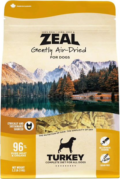 Canada Air-Dried Beef Dog Food - High Protein, Grain Free, No Fillers, Nutrient-Rich (1 lb)
