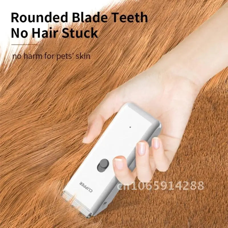 Electric Pet Dog Hair Trimmer, Hair Cutting Machine Rechargeable, Grooming Remover, Haircut, Cat