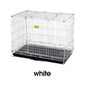 HOOPET Dog Cage Collapsible Indoor Pen Folding Exercise Crates Small Large  Dog Cage Metal Kennels Dog Crate