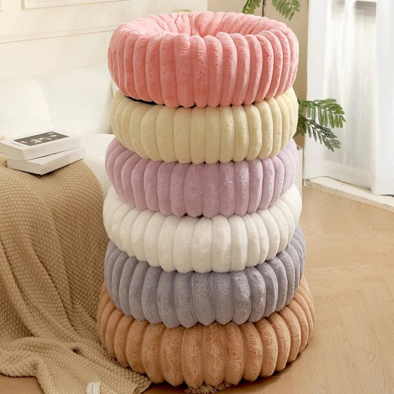 40cm Autumn and Winter Plush Pet Litter Gork Heavy Cat Dog Litter Pet Mat Pet Supplies Dog Bed