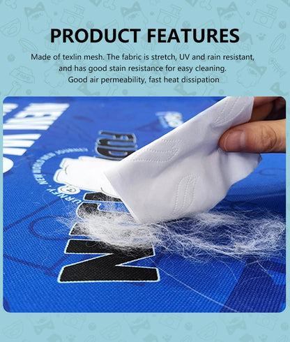 Winter Outdoor Elevated Dog Bed, Large, Medium, Small Pet Dog Bed, Portable Dog Bed for Camping or Beach Breathable Mesh Mesh