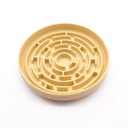 Pet Maze Slow Feeder Bowl for Dogs/Cats - Anti-Choke Puzzle Food Bowl with Interactive Design, Slow Eating Pet Supplies