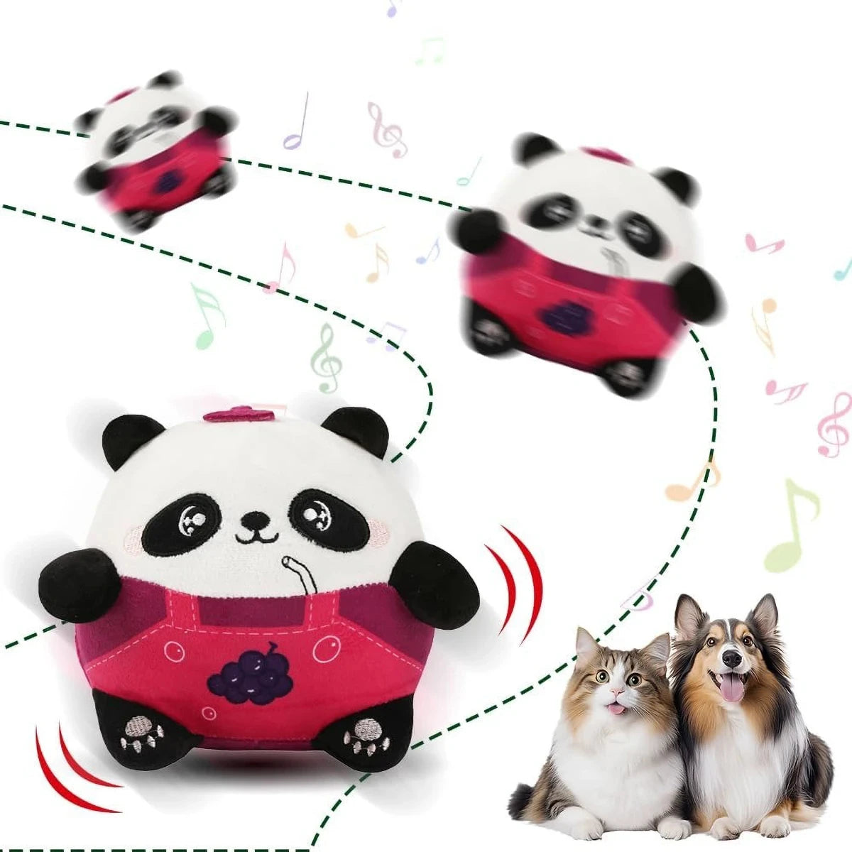 Cute Style Interactive Playing Dog Toy Cartoon Design Safe & Durable Suitable for Puppies & Adult Cats Dogs Toy Indoor Play