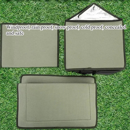 Outdoor Cat House Removable and Washable Design Pet Bed Waterproof Cat Dog Universal Convenient Storage and Washable Dog House