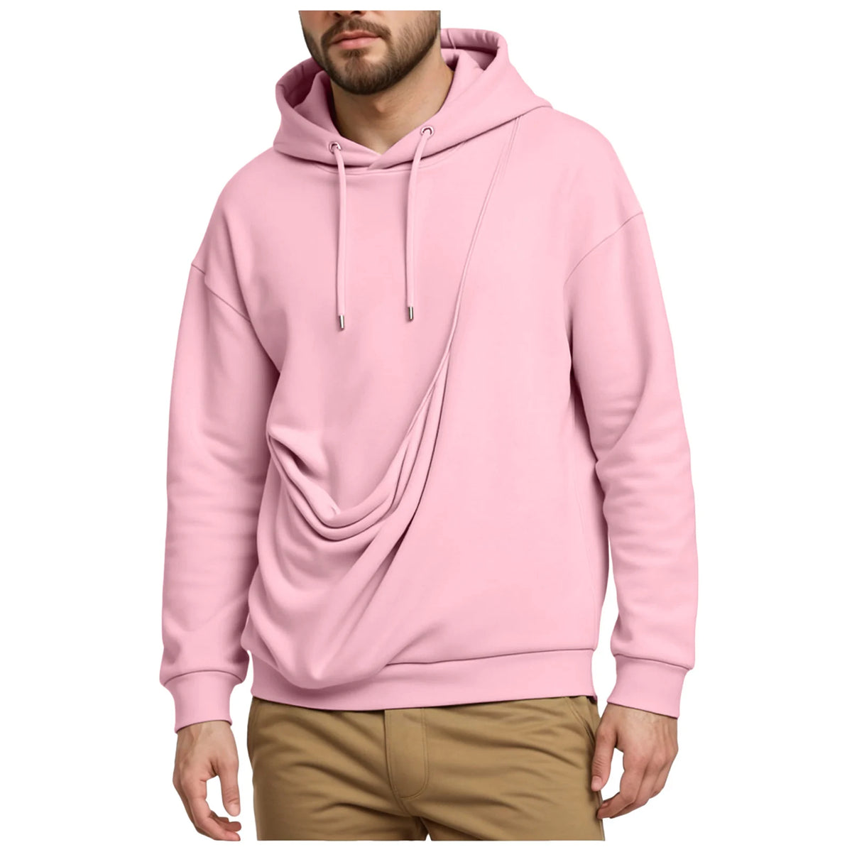 New Comfortable Sweater For Men Unisex Cat And Dog Bag Hooded Sweatshirt Pocket Pet Bag Holder Sweatshirt мужская одежда