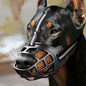 Anti-Biting Adjustable Dog Muzzle Fashion Breathable With Reflective Strip Dog Mouth Cover Plastic Can Drink Water