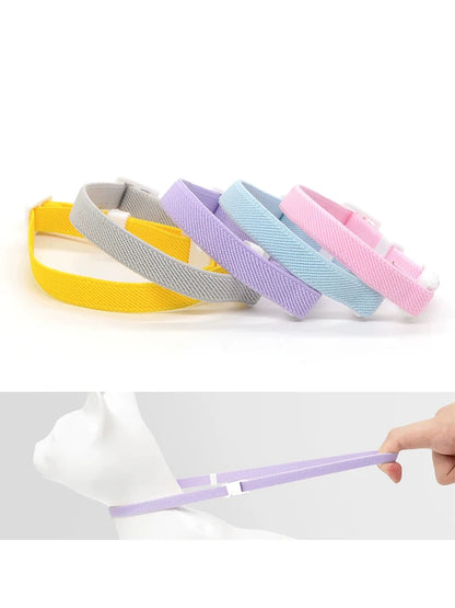 cute Safety Cat Collar Stretch Elastic Collars, Fashion Light Weight Kitten Collar for All Small Large Cat,Puppy Pet Accessories