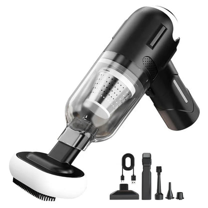 Rechargeable Grooming Tool Pro-Grade 39000Pa Pet Hair Vacuum Wireless for Cats Dogs with Anti-Tangle Tech Household Car Use