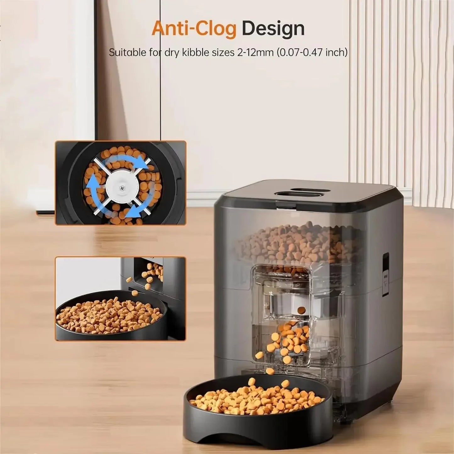 Smart Pet Feeder Automatic Cat Feeder Dog Slow Food Machine With Timed Quantitative Automatic Cat Food Dispenser Cat Dog Bowl
