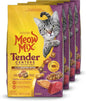 Tender Centers Dry Cat Food with Basted Bites, Chicken & Tuna Flavors, 3lb Bag (4-Pack)