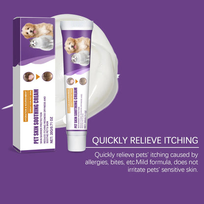 Pet Skin Care Cream Dry Itchy Skin Soothing Lotion For Dogs And Cats Itchy Skin Relief Cream For Cats Paw Lotion Soothing Balm