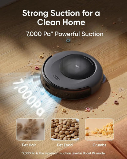 Refurbished eufy Omni C20 Robot Vacuum and Mop Combo, All-in-One Station（3-Month Warranty)
