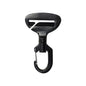 Portable Anti-Interference Pet Safety Belt Buckle Easy To Operate Durable Aluminum Alloy Car Seat Hook Dog Safety Accessories