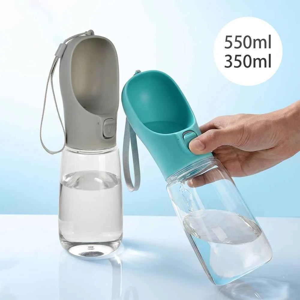 Portable Dog Water Bottle for Small Big Dogs Bowl Outdoor Walking Pet Travel Water Dispenser Feeder with Lanyard Puppy Supplies