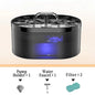 2.2L T-shaped Cat Water Fountain,Pet Water Dispenser With Filter,Dog Drinking Fountain For Cats,Ultra Quiet Water Pump