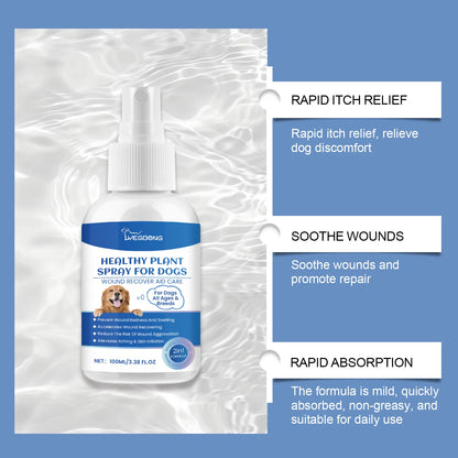 YEGBONG 100ML Dog Care Spray Gentle Cleaning Plant Extracts Skin Nourishing Vet Recommended Multi Purpose for All Breed All Life