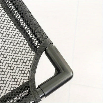 Cooling Elevated Dog Bed - Raised Dog Cot Fits, Pet Cot with Durable Supportive Mesh, Indoor & Outdoor, Black, Small Pet Bed