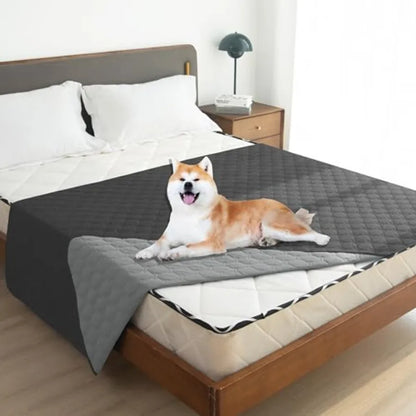 100 Double Sided Waterproof Dog Blanket Soft Pet Bed Cover Reversible Protect Furniture Couch Sofa Car for Puppy Large Dog Cat