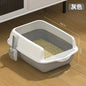 Large Enclosed Cat Litter Box Top Entry Anti Splash Single Extra Big Pet Toilet