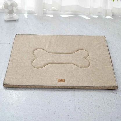 Waterproof Dog Bed Oxford Fabric Pet Bed Mats for Small Medium Large Dogs Cats All Season Fluffy Soft Pet Sleeping Accessories
