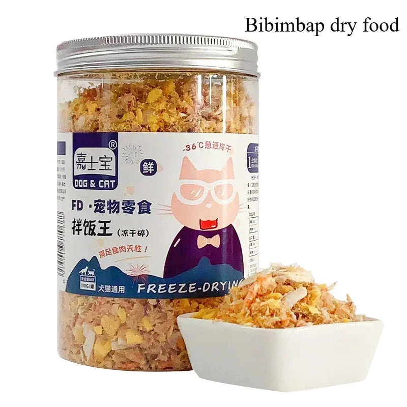 Pet Snacks Dried Chicken Breast Dog Snacks meat snacks pet Supplement Nutrition Chicken cubes Salmon Beef liver Duck meat cubes