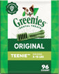 Veterinarian-Recommended Natural Dental Dog Treats Teenie Size, Original Flavor, 12 oz. Pack, 43 Count