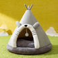Dog Nest Warm Dog Bed Four Seasons Universal House Type Triangle Tent Closed Cat Nest Dog House Cat Mat Dog Mattress Cat Bed