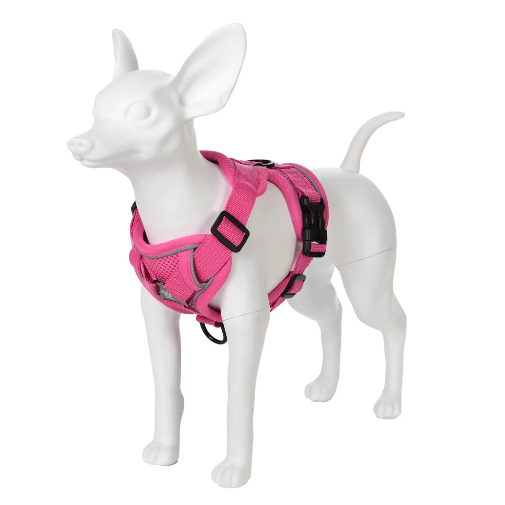 Cats Harness Leash For Small Dogs Cat Outdoor Reflective Adjustable Puppy Kitten Traction Device Tactical Training Pet Supplies