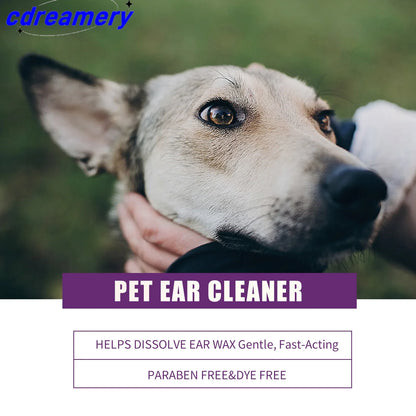 CDY  ear droppings, and ear drops. Suitable for cats and dogs to relieve itching and clean the ear canal
