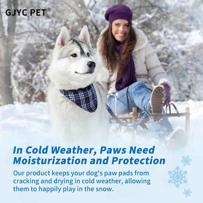Pet Paw Cream for Dogs Cats | Natural Moisturizing Softening Protector for Dry Cracked Pads All Weather Daily Care