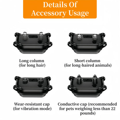 Waterproof Dog Bark Collar,Rechargeable Anti-Bark Collar For Dog Stop Barking,Dog Vibration Training Collar For Small,Medium Dog