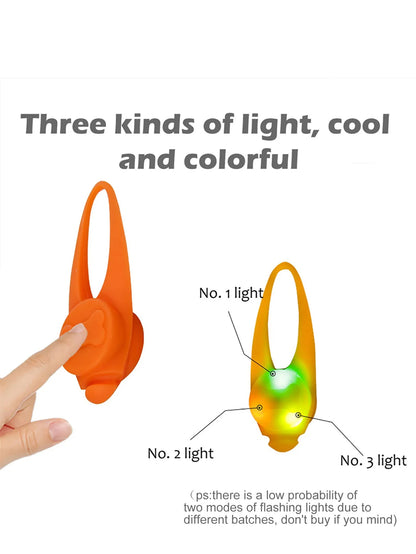 Night Safety Pet Pendant LED Light for Dogs Cats, Glowing Anti-Lost Collar Tag for Night Walking Teddy Small Pets Supplies