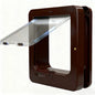 RFID Sensing Smart Cat Door Flap Control Direction Entry Exit Cat Door Intelligent Recognition Cats Hole Electronic Automatic