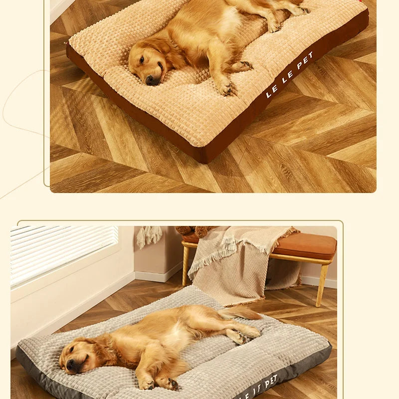 HOOPET winter Warm Dogs Sleeping Bed Soft Fleece Pet Blanket Detachable Cat Puppy Mat Cushion for Small Medium Large Dogs