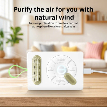 1PC, Pet cat air purifier, built-in sensor, automatic stop and run, USB power supply, purified air, clean air, fresh air, purifi