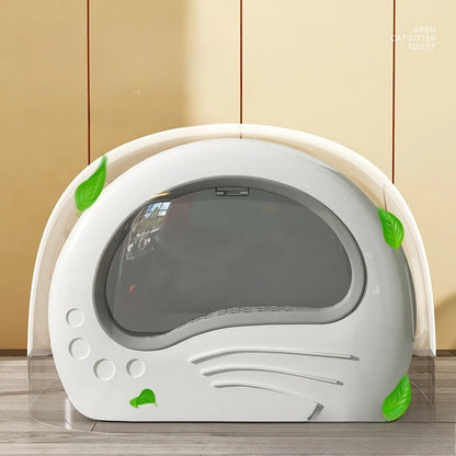 Self Cleaning Cat Litter Box Extra Large Fully Enclosed Drawer Dual Side Doors Odor Control  Cat Toilet Arenero Gato Pet Items