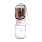 Pet Supplies Large Capacity Cats and Dogs Portable Outdoor 2-in-1 Water Food Temperature Resistant Multifunctional Pet Water Cup