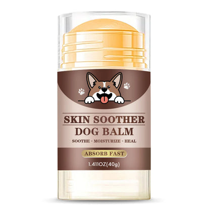 Skin Soother Dog Balm, 1.41oz Balm Stick for Pets, Soothe & Heal Dry Paws, Natural Beeswax & Vitamin E, Fast Absorbing