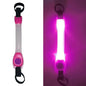 Night running pet dog safety harness collar for preventing loss. Multi-color pendant. Waterproof outdoor warning LED flashing li