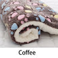 Flannel Pet Sleeping Mat Dog Bed Cat Litter Puppy Bed Dog Sofa Lovely Mattress Cushion for Small Large Dog Blanket For Winter