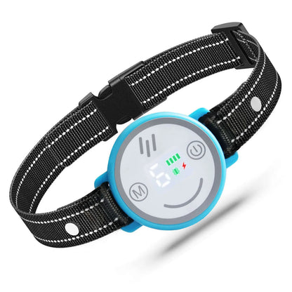 Electric Dog Training Collar Waterproof Dog Bark Collar USB Rechargeable Anti Barking Device Pet Dogs Accessories