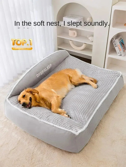 Pet Bed for Dog Winter Bedding Dogs Halloween Cats Christmas Sofa Warm Small Baskets Puppy Medium Large Pets Accessories Blanket