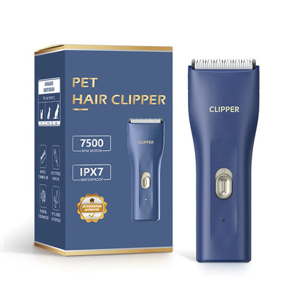 Small Dog Hair Clipper Electric Grooming Trimmer for Pets USB Rechargeable Cat Shaver Animals Haircut Machine waterproof