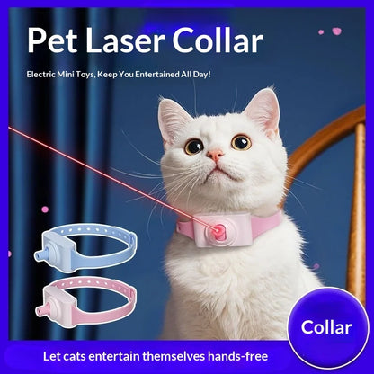 New Pet Toy Laser Pet Collar Cat Self-Entertainment Boredom Relief Cat Teaser Cat Laser Teaser Pen